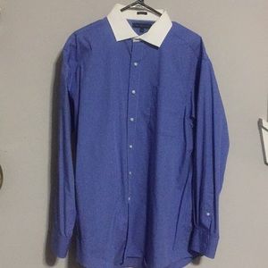 Tommy Hilfiger contrast collar dress shirt